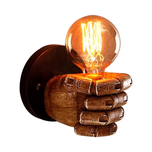 светильник рука