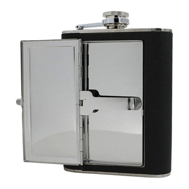 купить фляжку с портсигаром