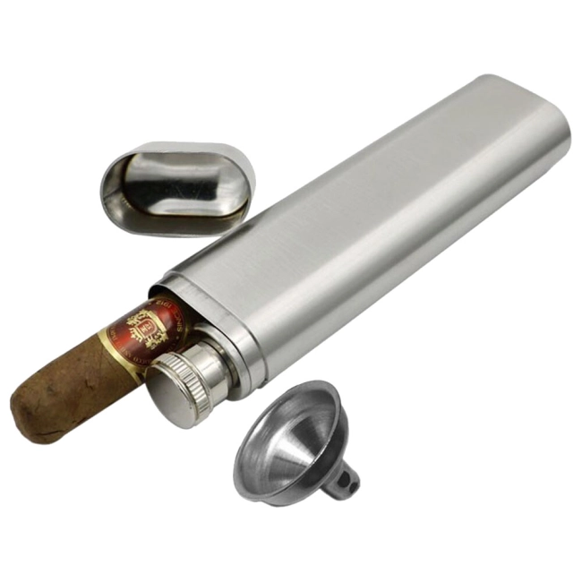 фляга с портсигаром