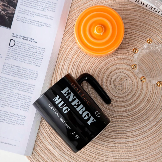 чашка батарейка