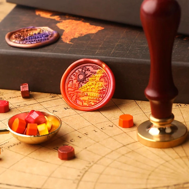 набор воска с печатью