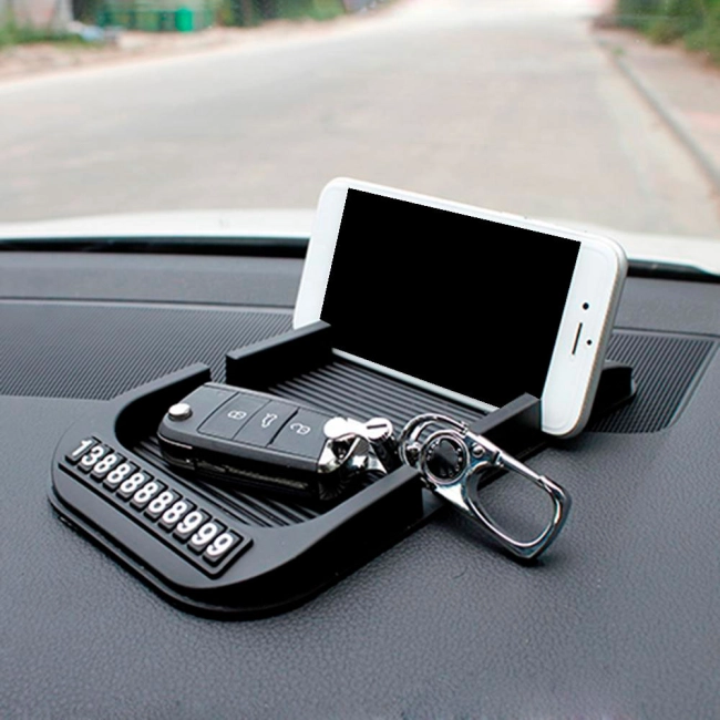 автомобильный коврик с держателем телефона