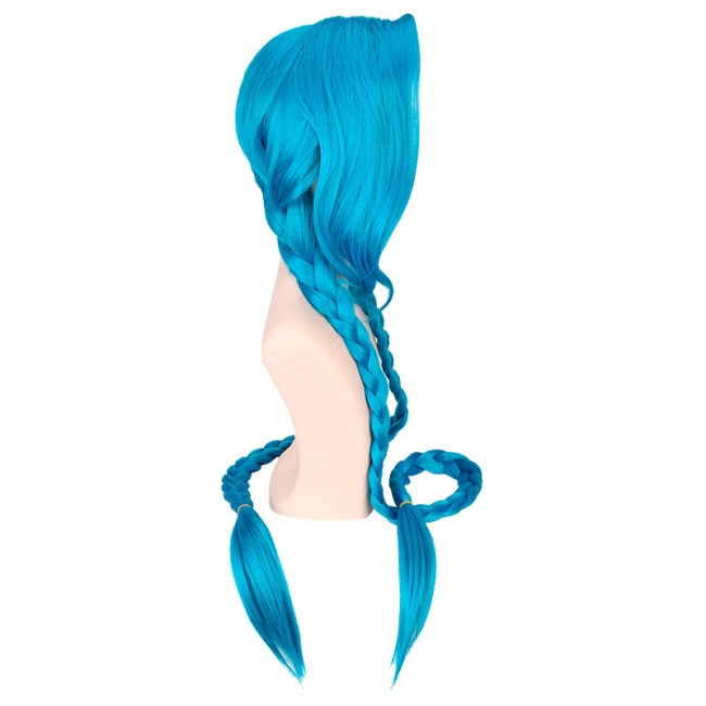 парик с двумя косичками