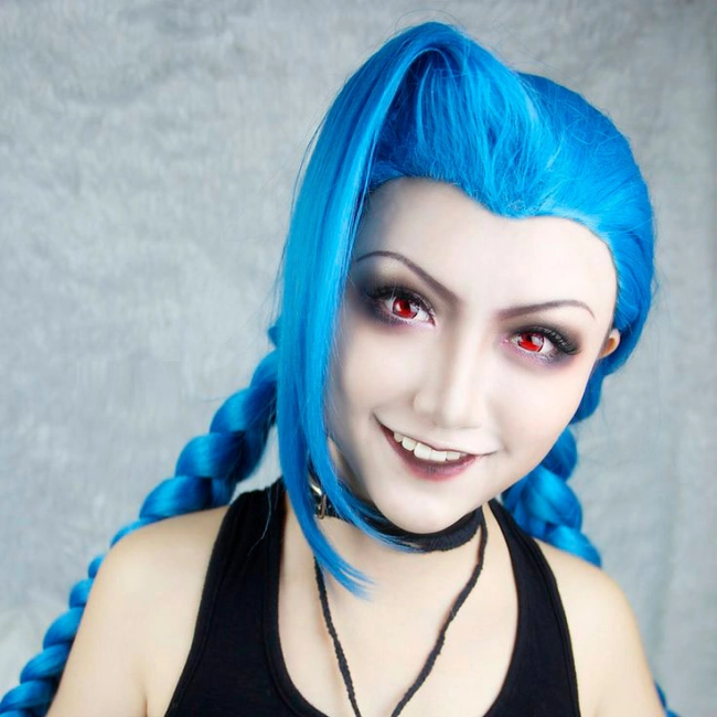 парик для косплея джинкс