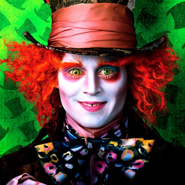 капелюшника перука з алісу в країні чудес