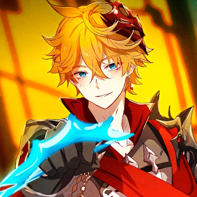 перука з genshin impact тартальї