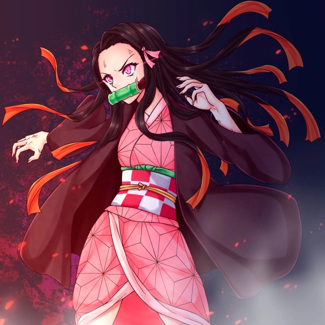 волосы незуко камадо