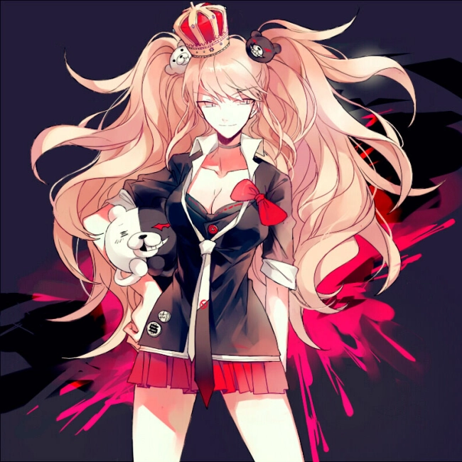 перука для косплея джунко