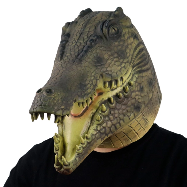 маска крокодила на голову
