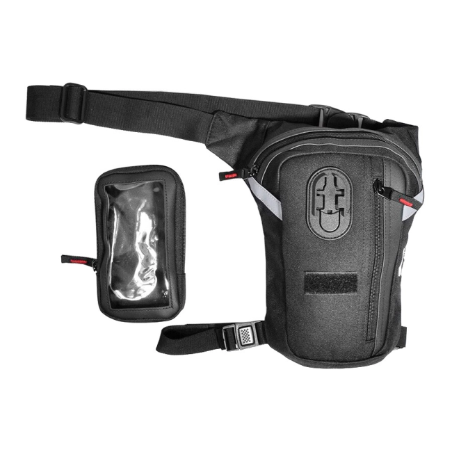 сумка с креплением к ноге