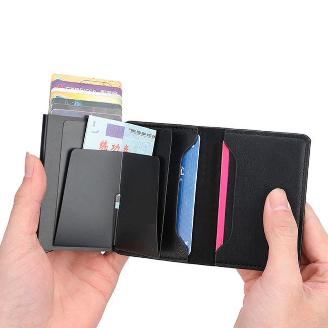 гаманець із затискачем та картхолдером