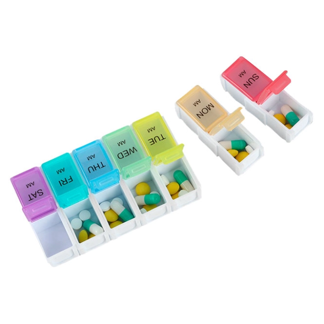 контейнер для пігулок ранок-вечір