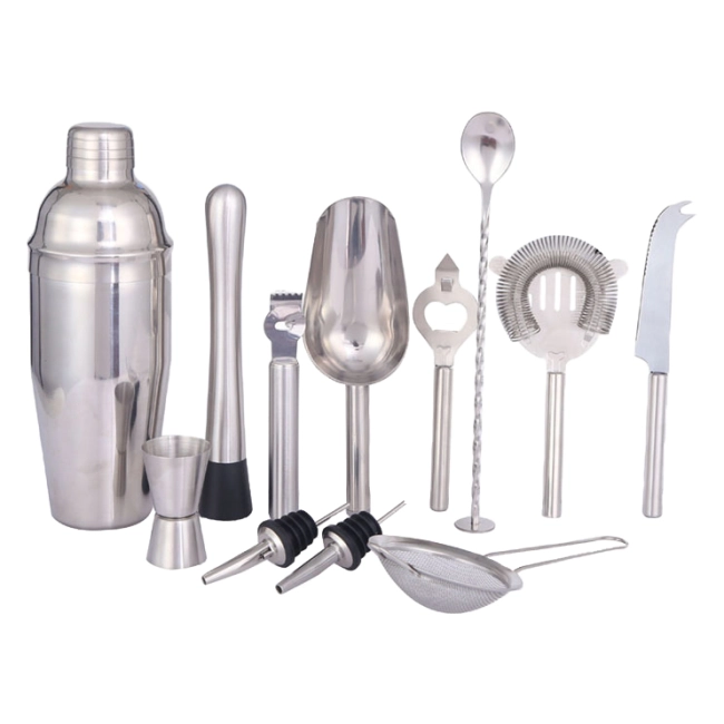 набор бармена для коктейлей с шейкером