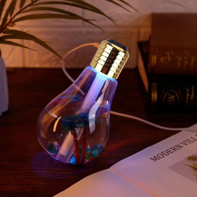 зволожувач лампочка з підсвічуванням