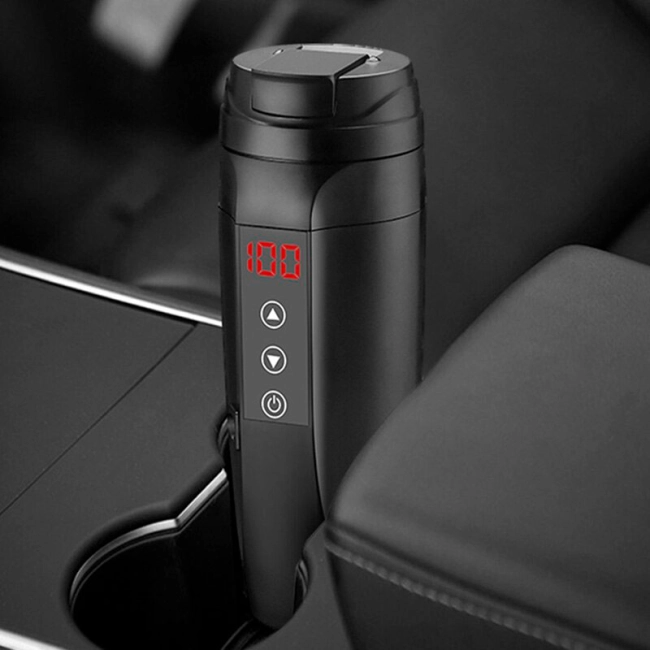 автомобильная термокружка с подогревом от прикуривателя