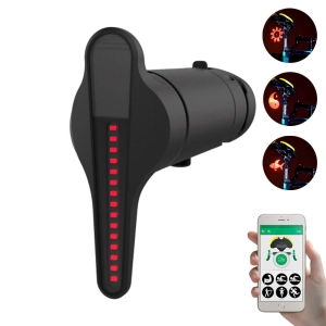 Голографический задний фонарь для велосипеда с дистанционным управлением задний фонарь велосипеда