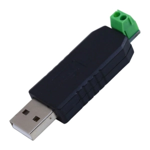 Преобразователь usb rs-485 в виде двух клемм зажимов конвертер rs 485 usb