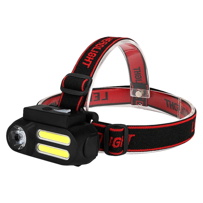 ліхтарик налобний на акумуляторі