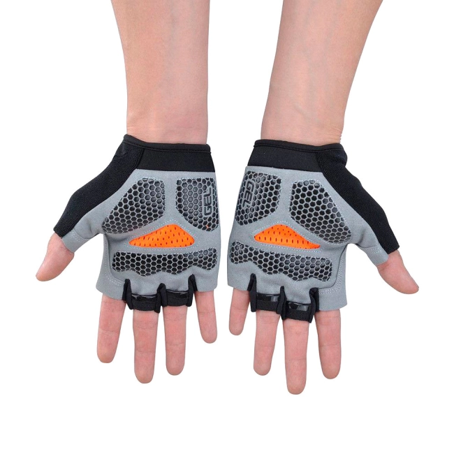 перчатки с полупальцами