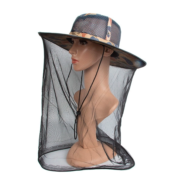 шляпа с сеткой от комаров