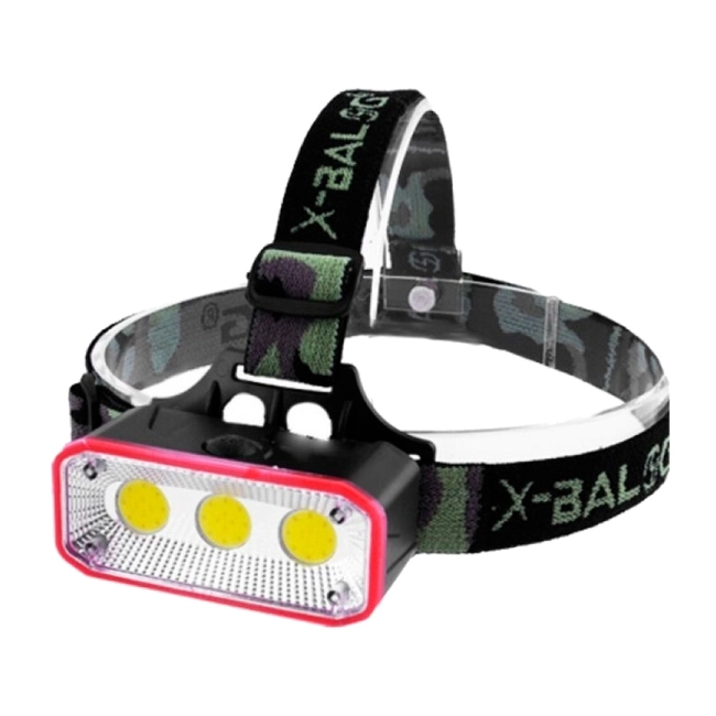 налобний світлодіодний ліхтар із акумулятором