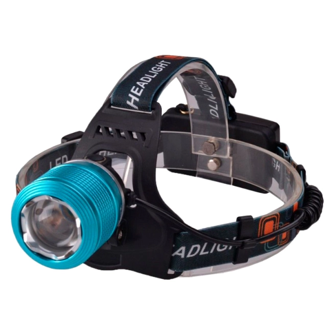 ліхтар налобний акумуляторний світлодіодний