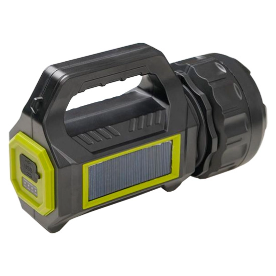 аккумуляторный фонарь с солнечной батареей