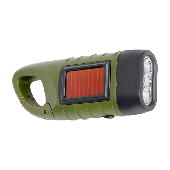 портативний динамо ліхтарик