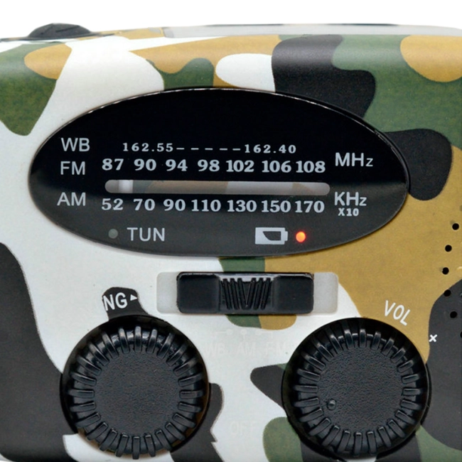 портативне динамо радіо