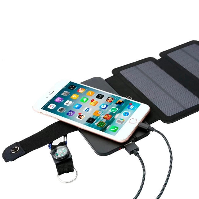 портативна сонячна батарея для телефону