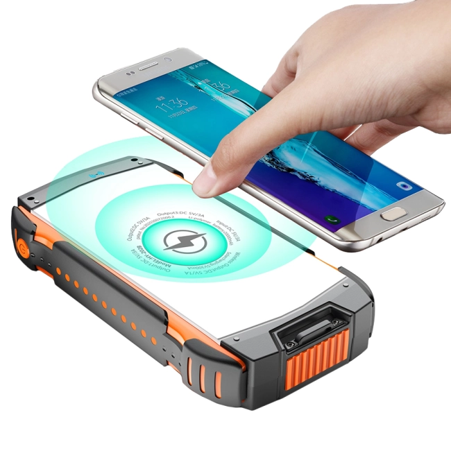 повербанк с беспроводной зарядкой телефона