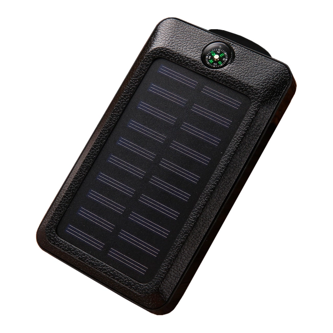 повербанк солнечный с фонариком