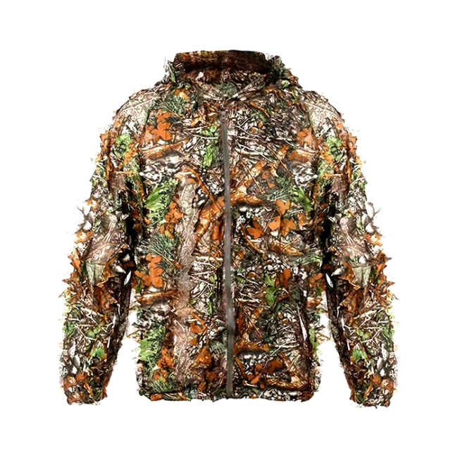 камуфляжный костюм с листьями