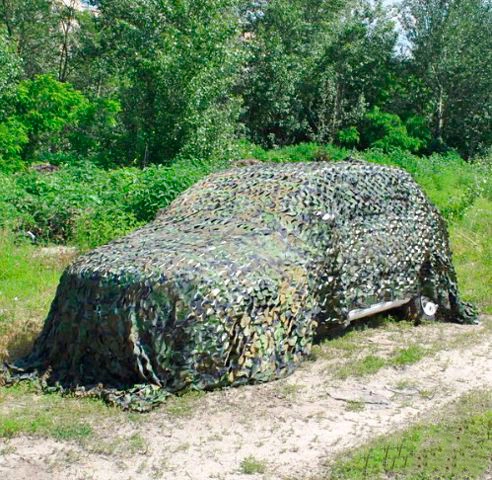 маскувальна мережа для машини
