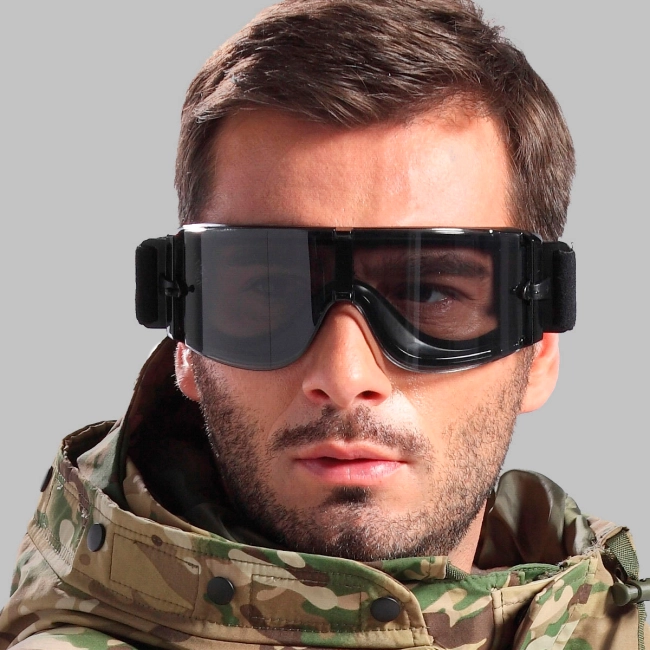 балістичні окуляри зі змінними лінзами