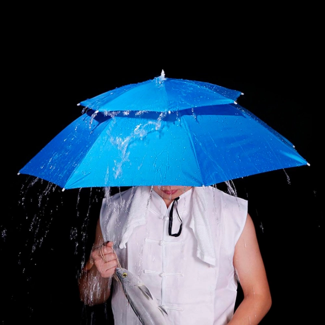 парасолька без ручки на голову