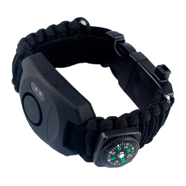 браслет из паракорда с огнивом