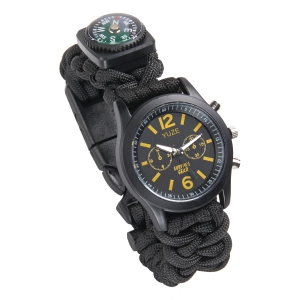 Годинник з браслетом та компасом для виживання годинник з браслетом та компасом для виживання