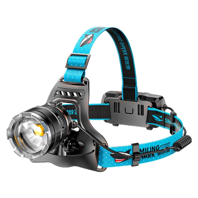 налобный аккумуляторный светодиодный фонарь