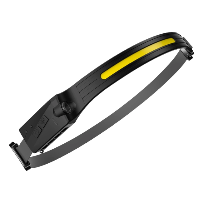 налобный фонарик с датчиком движения