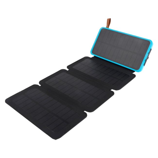 повербанк с солнечными батареями