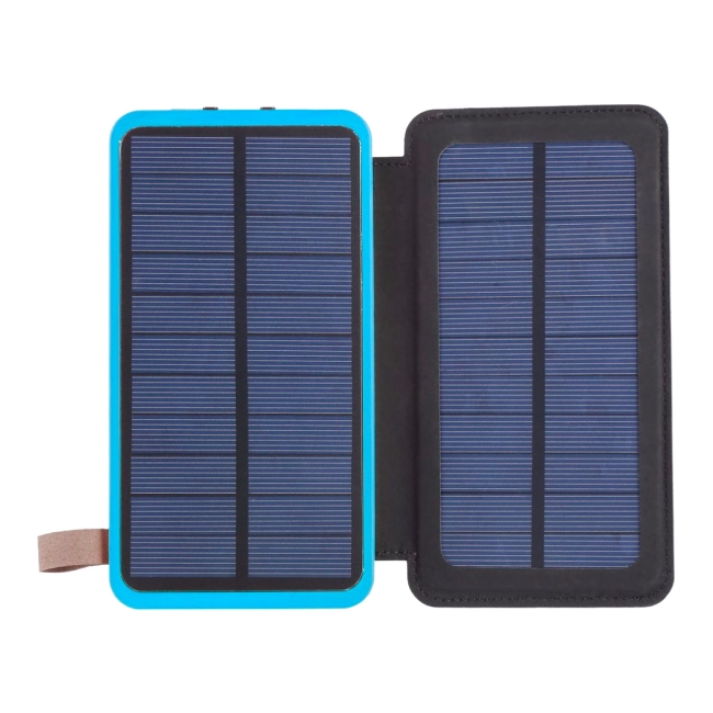 солнечный повербанк с панелями