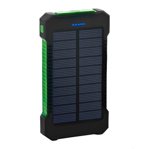 power bank солнечный с фонариком