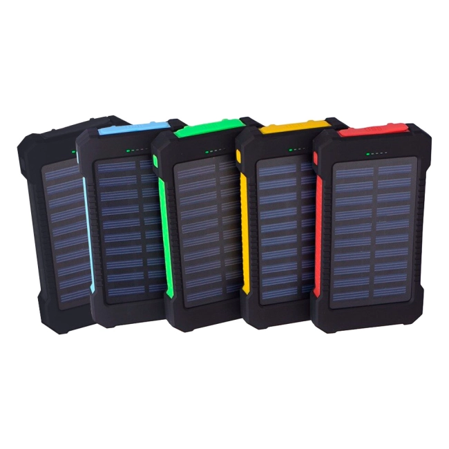 солнечный повербанк с фонариком