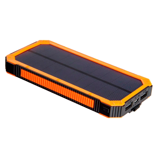 внешний аккумулятор с солнечной зарядкой