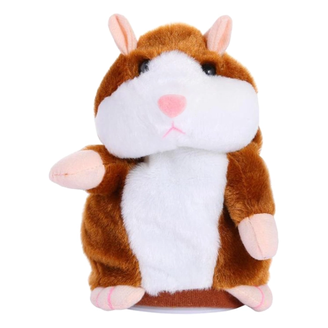 інтерактивна іграшка хом'як, що говорить