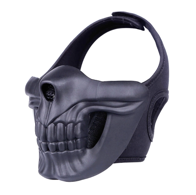 полумаска череп