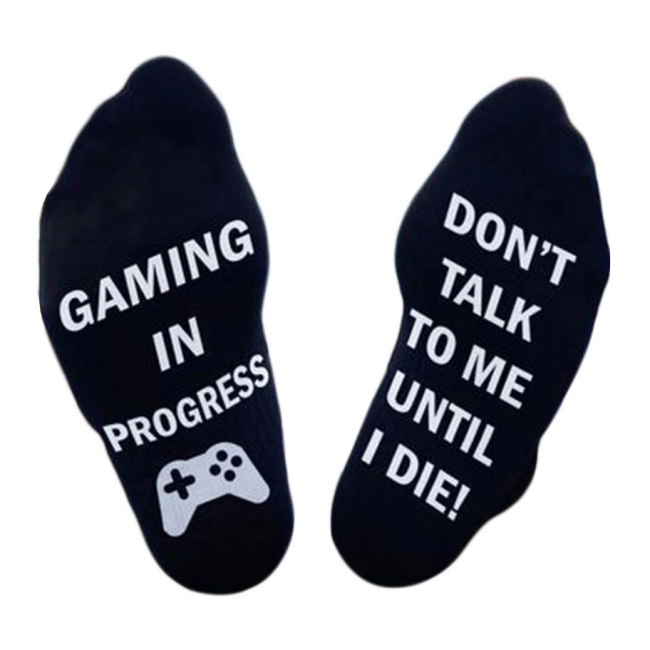 мужские носки с надписью