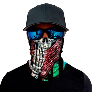 шарф труба с черепом