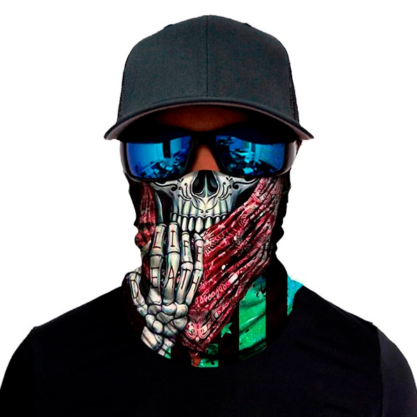 шарф труба с черепом